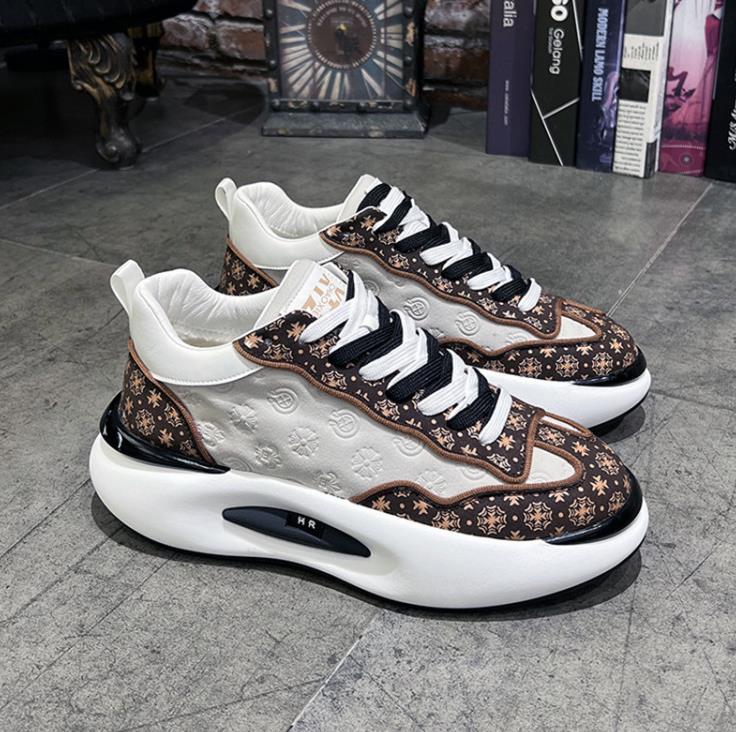 Zapatillas bajas versátiles deportivas de moda para hombre
