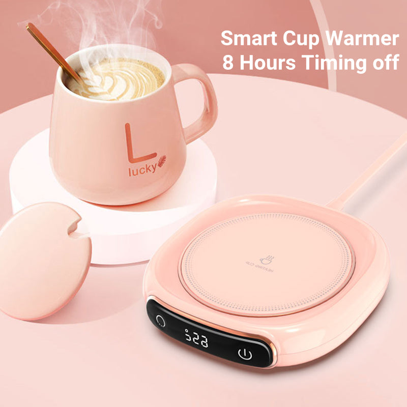 Calentador de tazas de café, posavasos caliente, taza de calefacción inteligente, aislamiento térmico, posavasos de temperatura constante, almohadilla térmica de escritorio