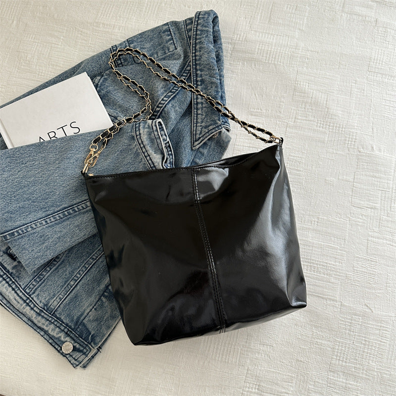 Bolso de gran capacidad con textura de alta gama para mujer