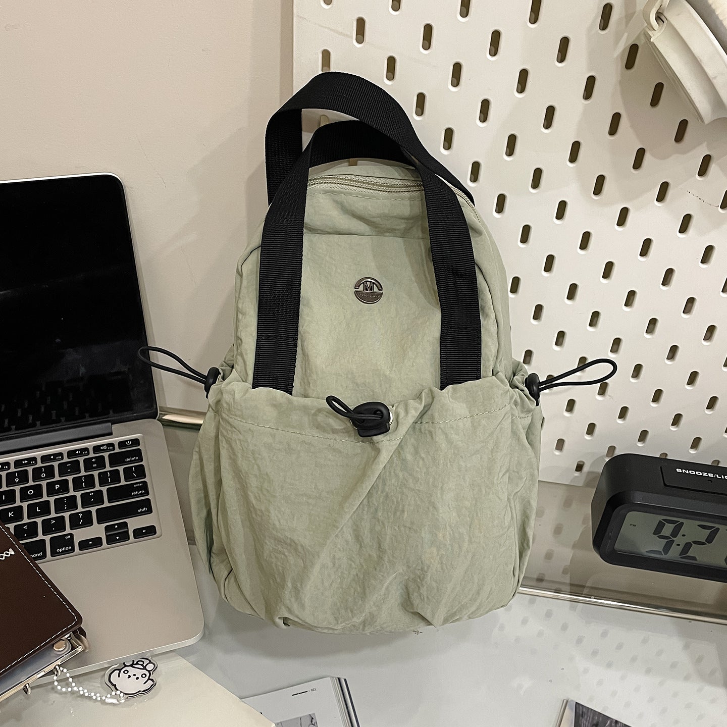Mochila cruzada de nailon de gran capacidad