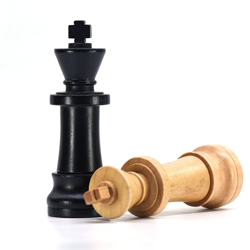 Memoria USB de ajedrez de madera, diseño de rey, unidad flash de madera