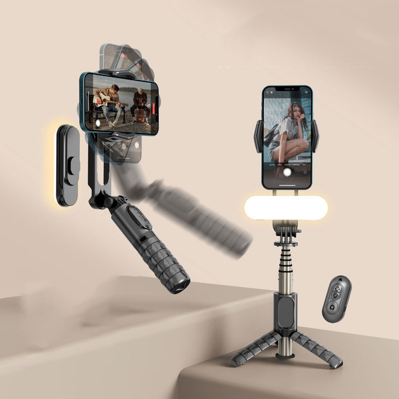 Gimbal de mano y trípode con palo selfie Bluetooth