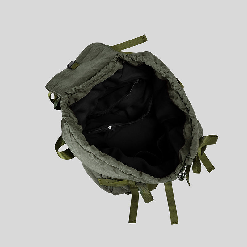 Mochila Grande con Lazo Dulce Estilo Japonés para Mujer