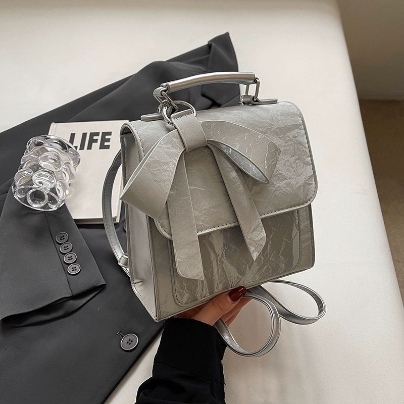 Mochila Con Lazo Para Mujer Diseño Moderno Y A La Moda