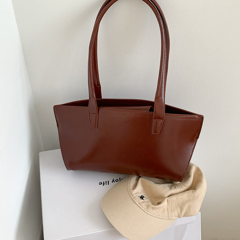 Bolso de hombro de mujer moderno y de gran capacidad