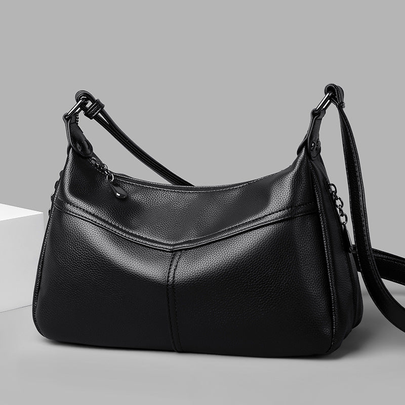 Bolso cruzado informal, suave, ligero y de gran capacidad