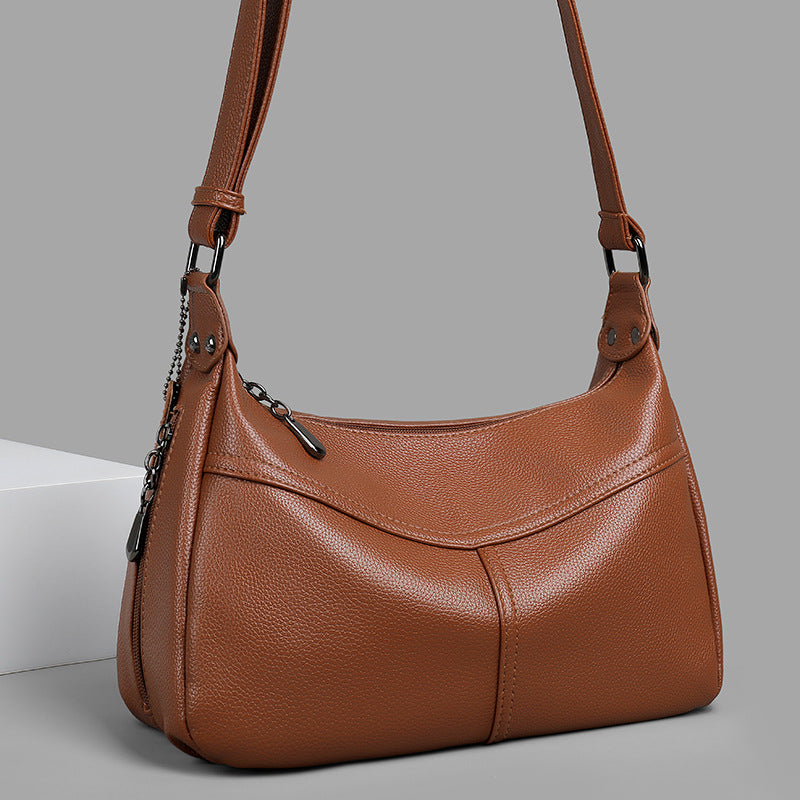 Bolso cruzado informal, suave, ligero y de gran capacidad