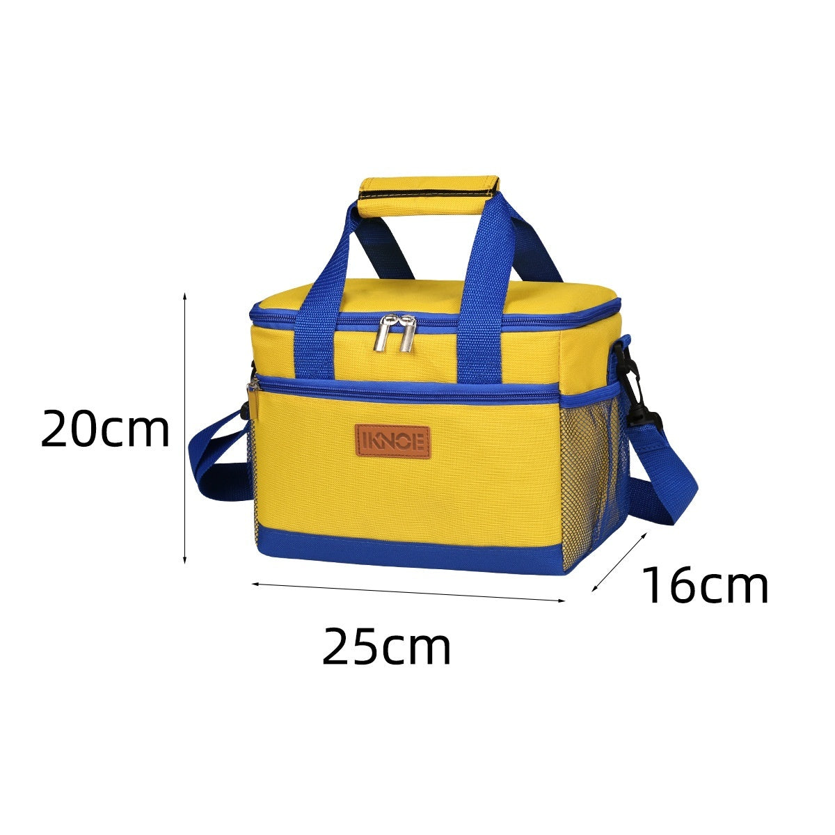 Bolsa Isotérmica Portátil para Exteriores Plegable Hecha de Tela Oxford Engrosada con Aislamiento a Prueba de Fugas