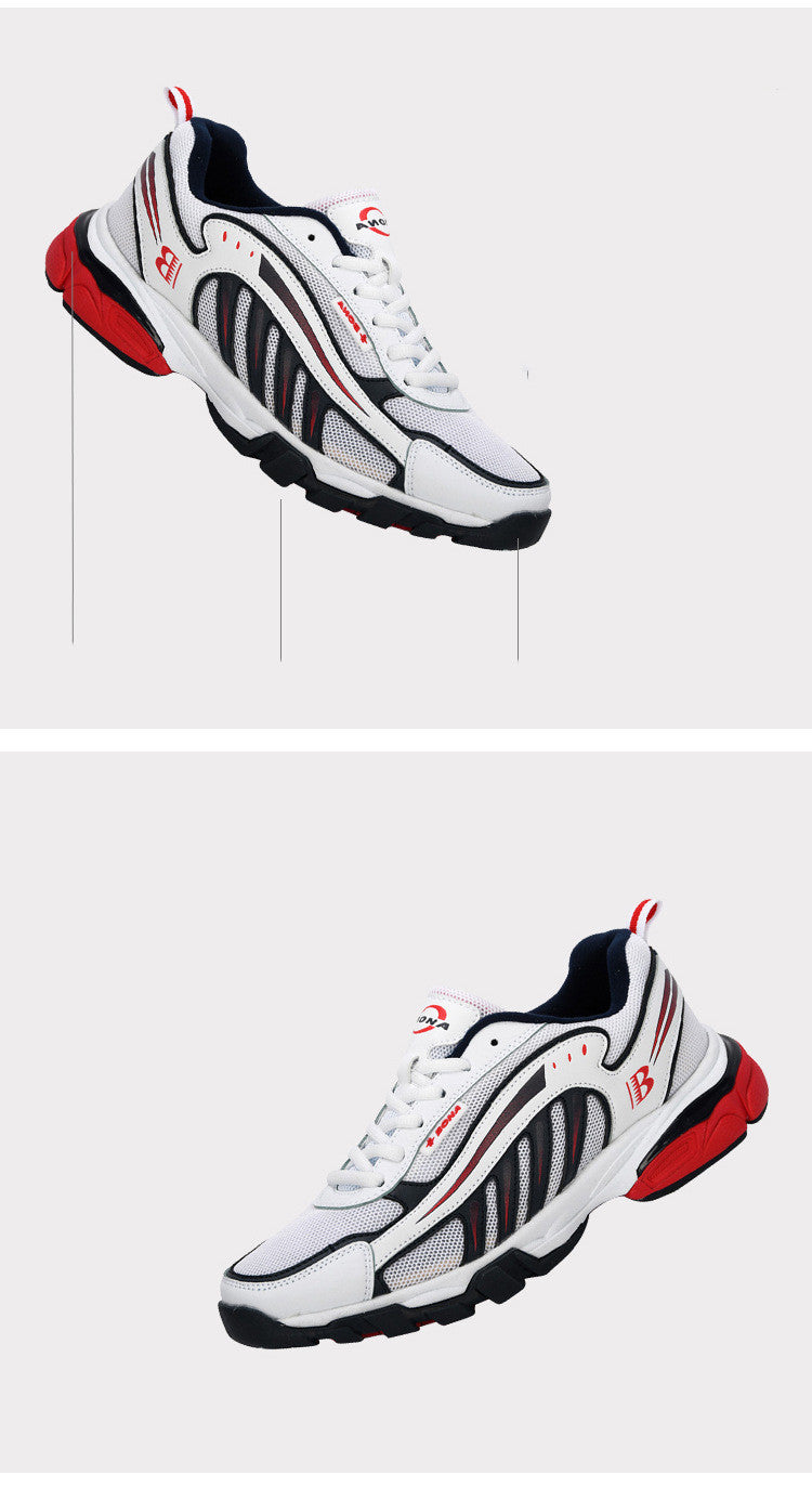Zapatillas de cuero genuino para hombre Zapatillas de senderismo para hombre Correr