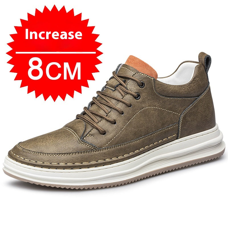 Zapatos invisibles para aumentar la estatura, zapatillas deportivas casuales para hombre