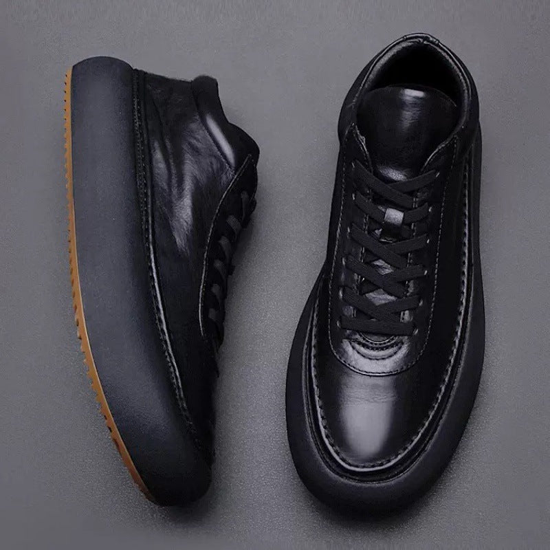 Marca de moda zapatillas de skate forradas de invierno retro japonés