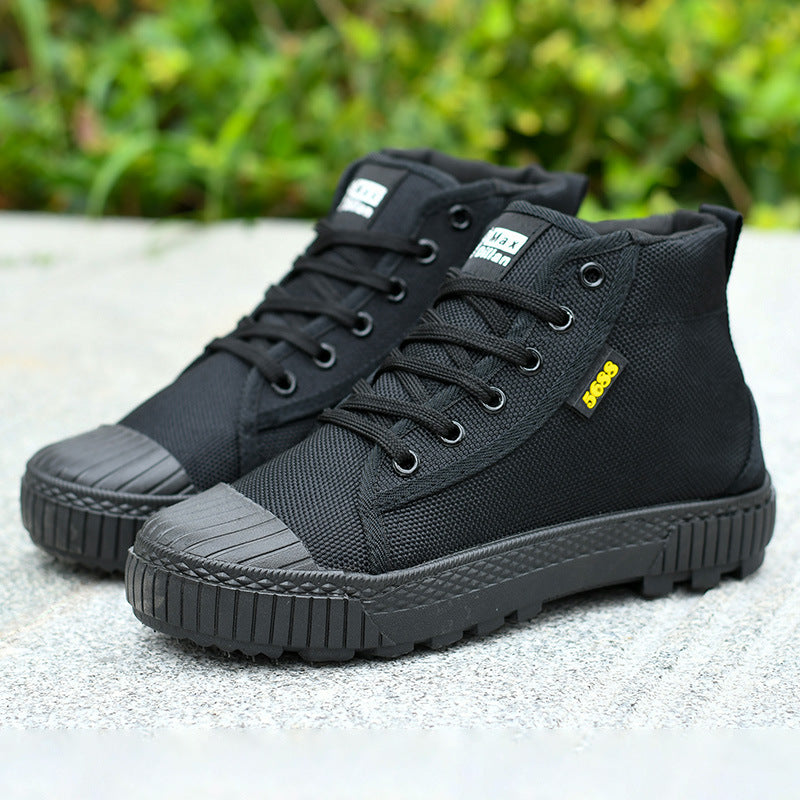 Zapatos de tela con corte alto-bajo para hombre, venta al por mayor, modelo Liberation