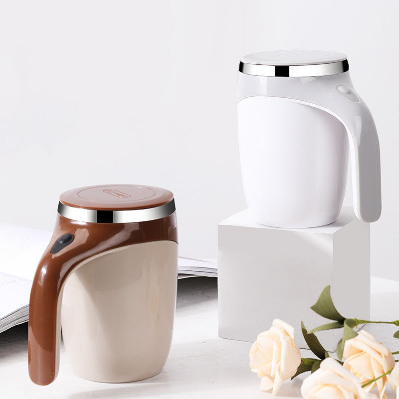 Modelo recargable Taza de café con agitador automático Taza eléctrica de agitación de alto valor Batido perezoso Taza de agua magnética giratoria