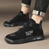 Zapatillas de deporte retro británicas para hombre que aumentan la altura
