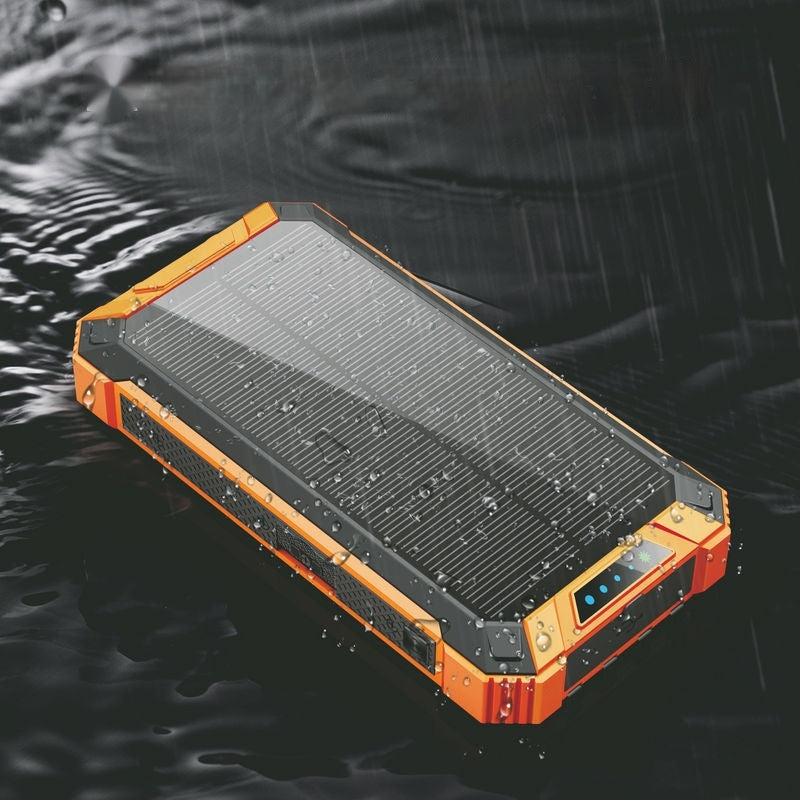 Cargador inalámbrico solar portátil