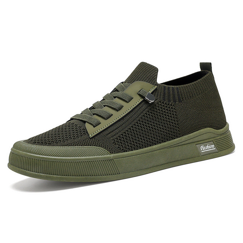 Zapatillas casuales de lona estilo coreano para hombre