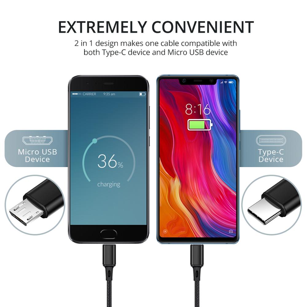 Cable triple tipo C