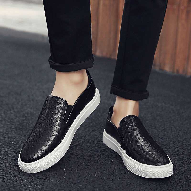Zapatos planos casuales para hombre, resistentes al desgaste y a la moda