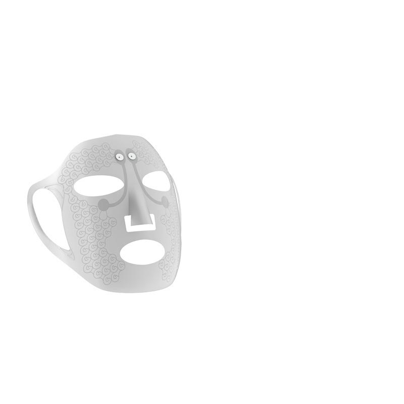 Mascarilla de masaje facial eléctrica Masajeador facial Reafirmante de la piel Hidrata Antiarrugas Reduce las arrugas Dispositivo de belleza Cuidado de la piel