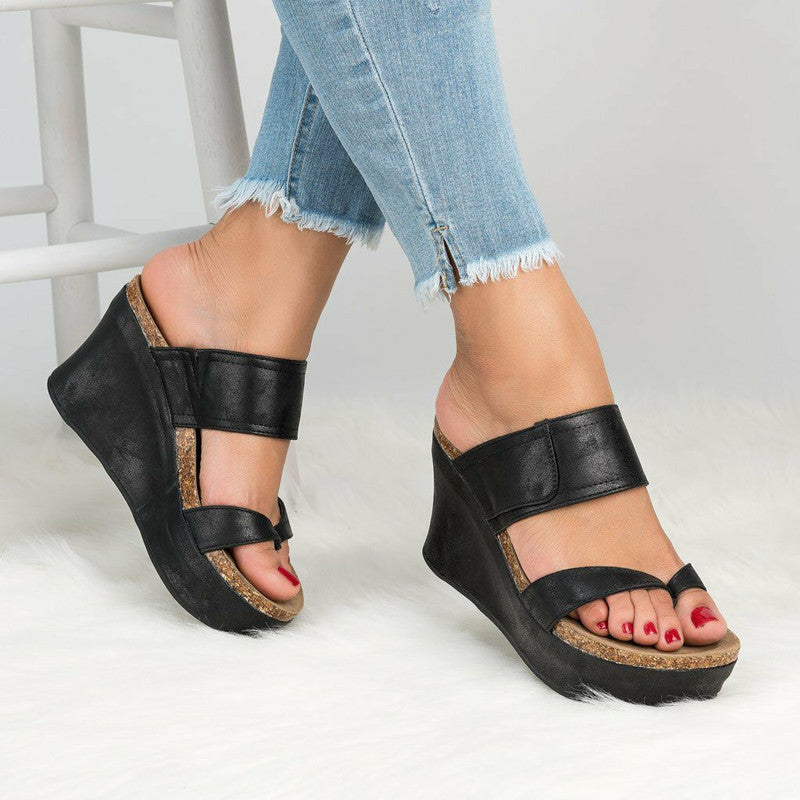 Sandalias de cuña