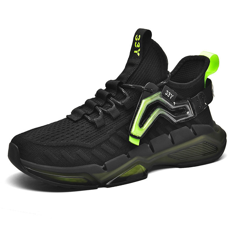 Zapatillas de running deportivas casual estilo coreano con diseño de palomitas de maíz