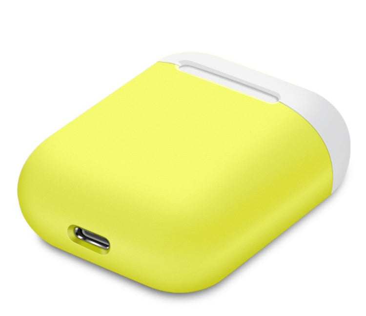 Compatible con Apple, funda protectora adecuada para la carcasa de protección de la caja de carga de auriculares inalámbricos Bluetooth, funda de silicona antiporatable