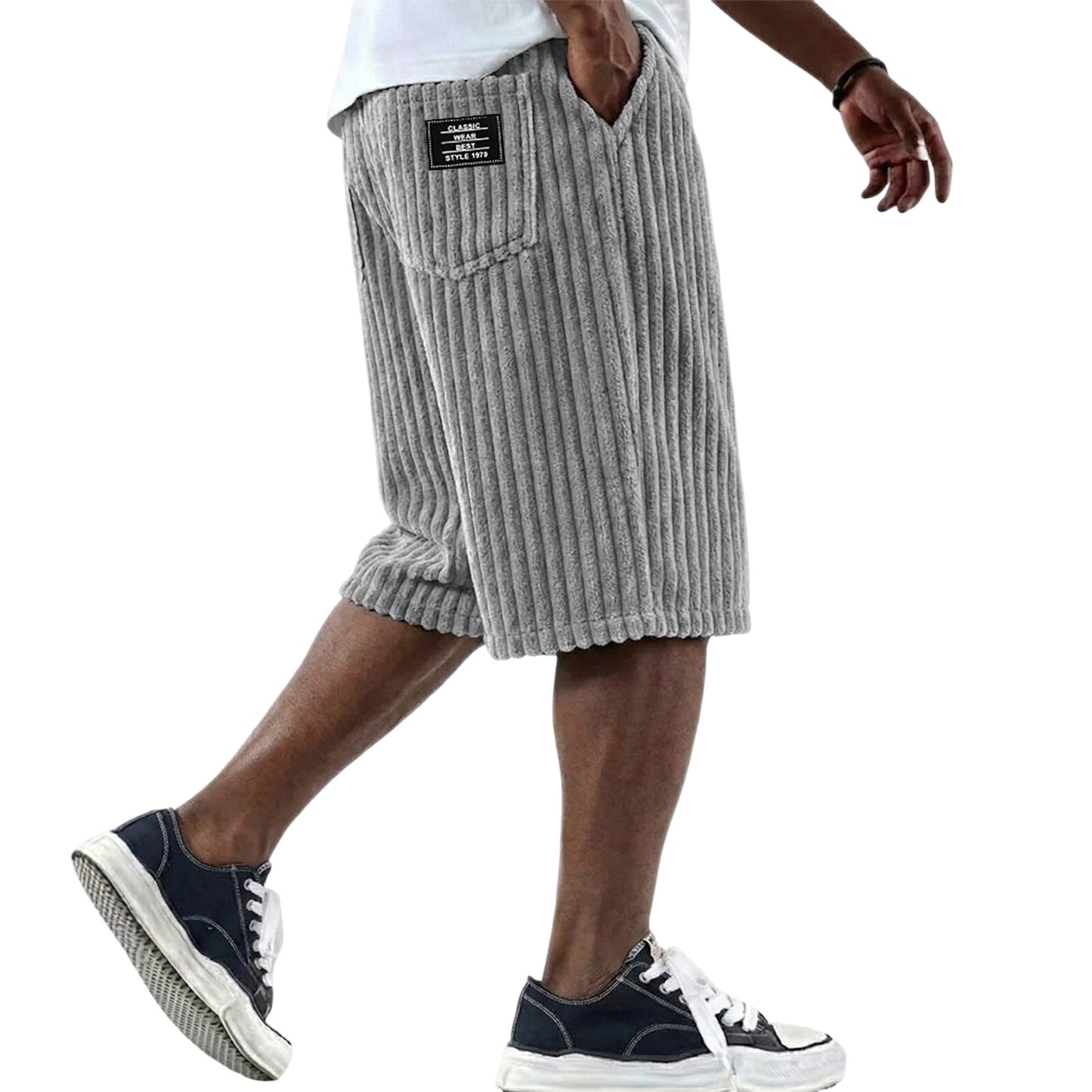 American-style Vintage Capri Pants Trendy Brand Summer
