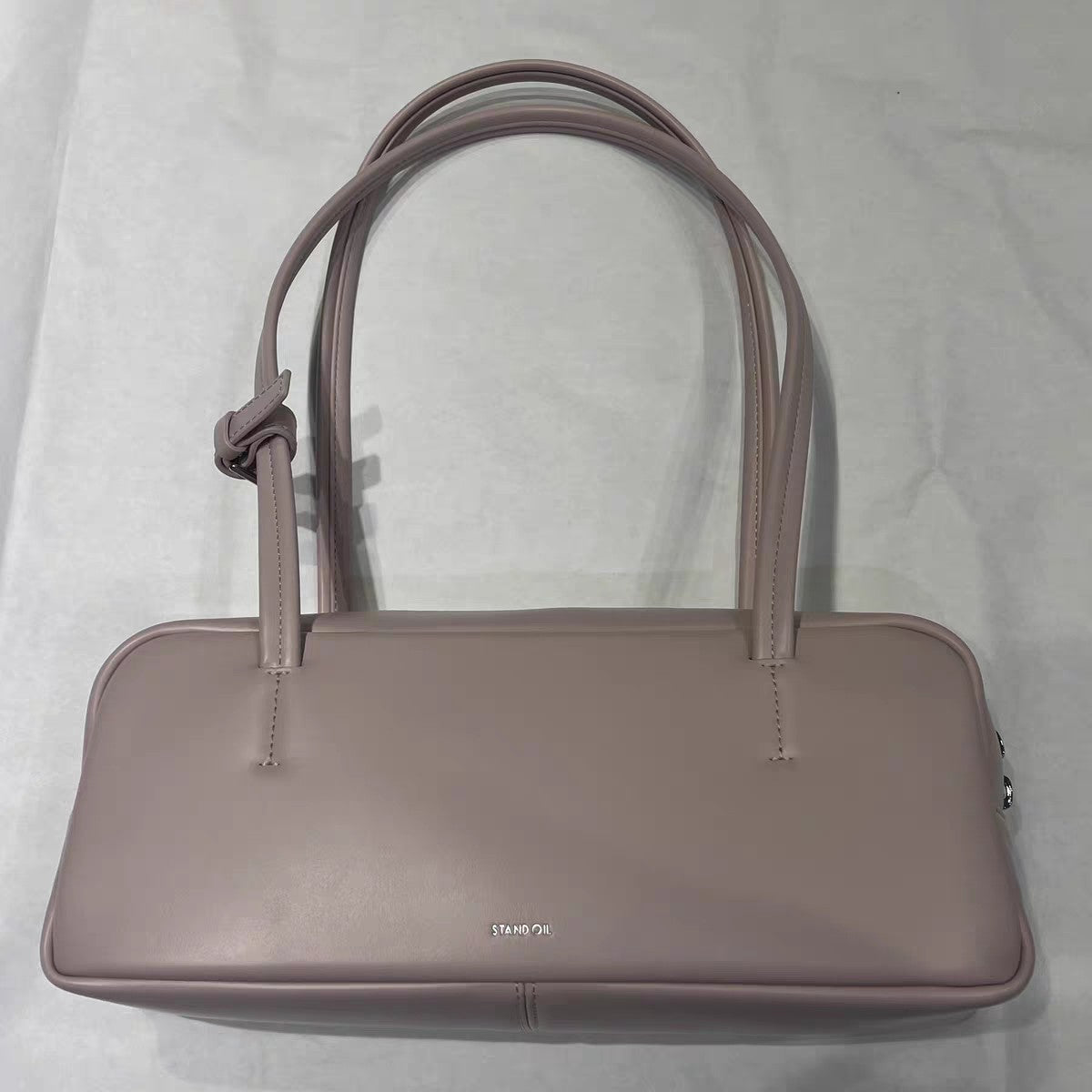 Bolso de hombro estilo baguette francesa