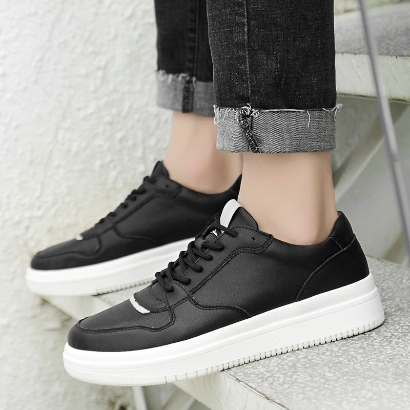 Zapatos de cuero informales para hombre, formales, con suela suave