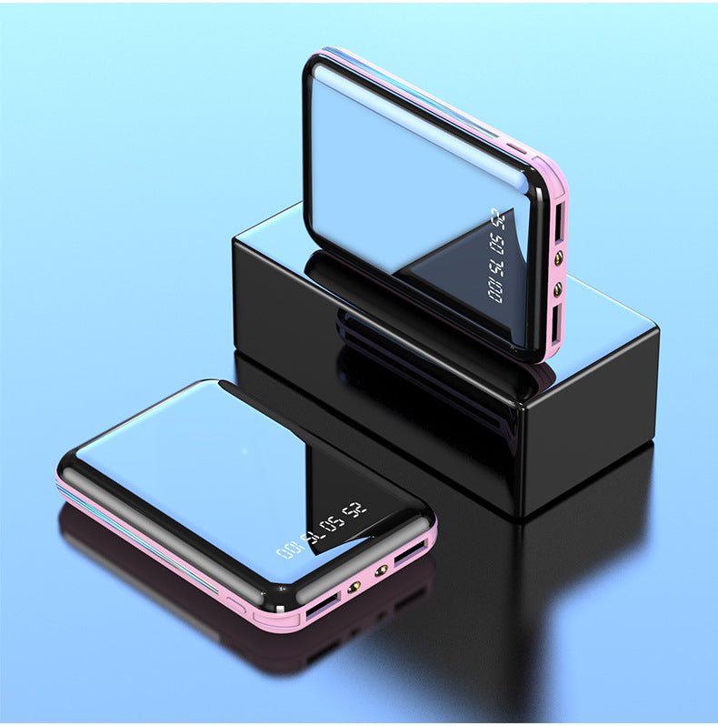 Batería externa de 20000 mAh con espejo de 3 secciones