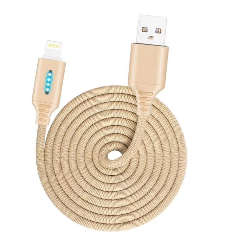 Cable de carga rápida con tejido de tela