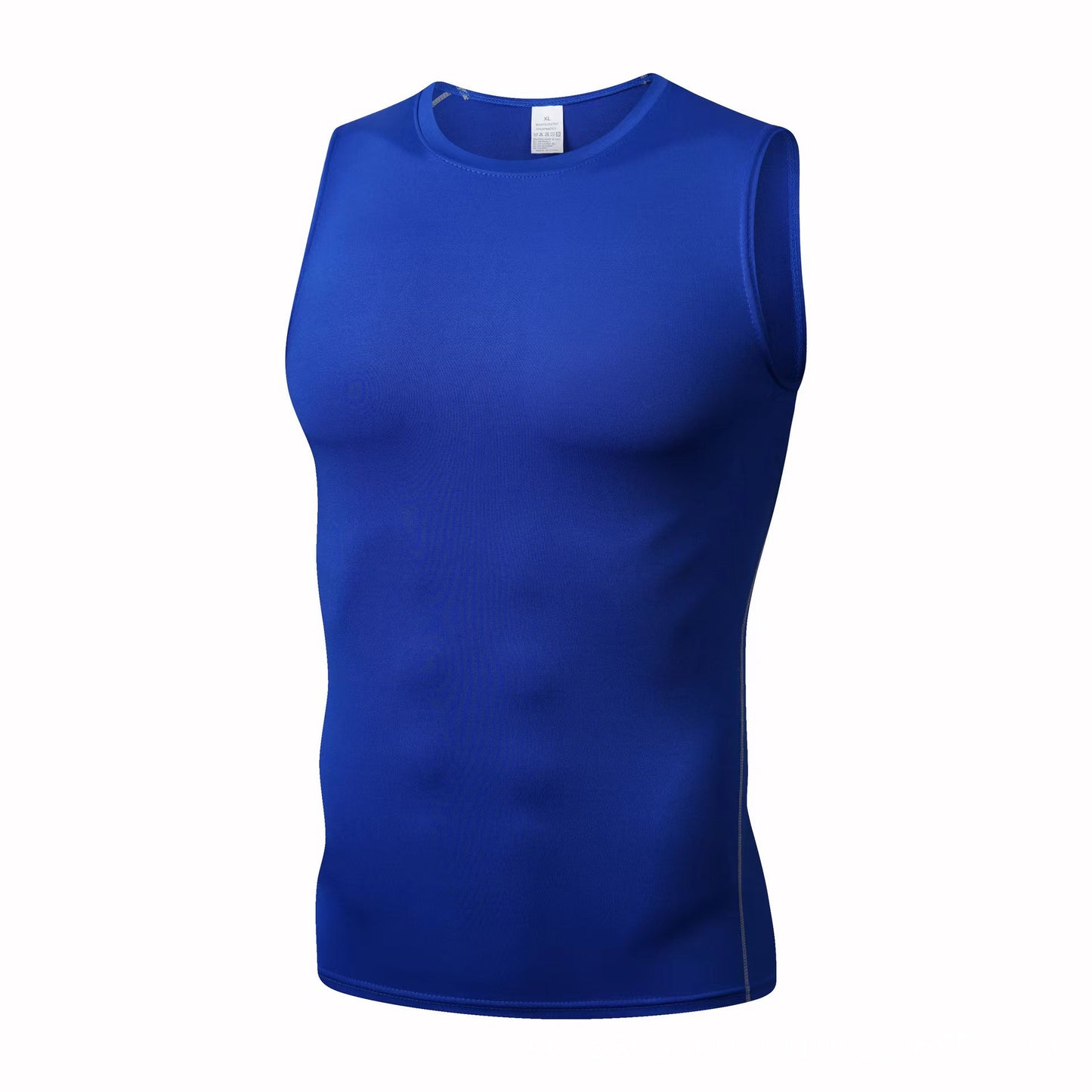 Camiseta sin mangas de alta elasticidad transpirable deportiva para baloncesto, correr, entrenar, absorbente de sudor, ropa de fitness