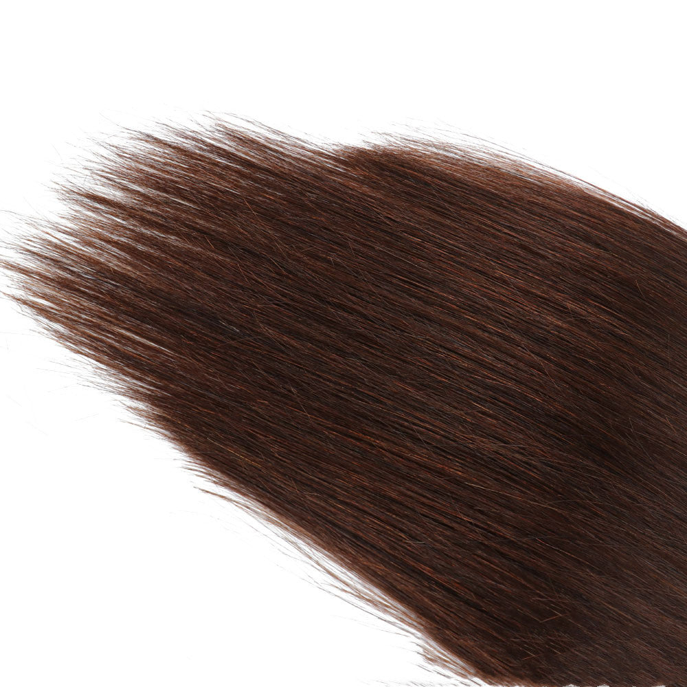 Peluca en vivo de extensión de cabello que no deja marcas