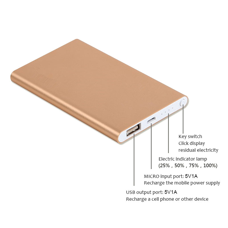 Batería externa ultrafina