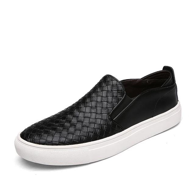 Zapatos planos casuales para hombre, resistentes al desgaste y a la moda