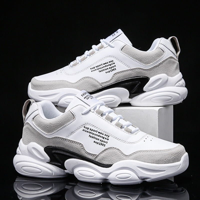 Zapatillas Casuales de Hombre Tendencia Juvenil Suela Gruesa Zapatos de Papá