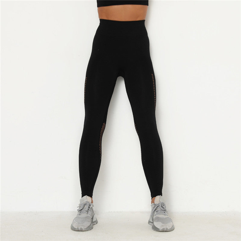 Pantalones elásticos de fitness para culturismo femenino con glúteos