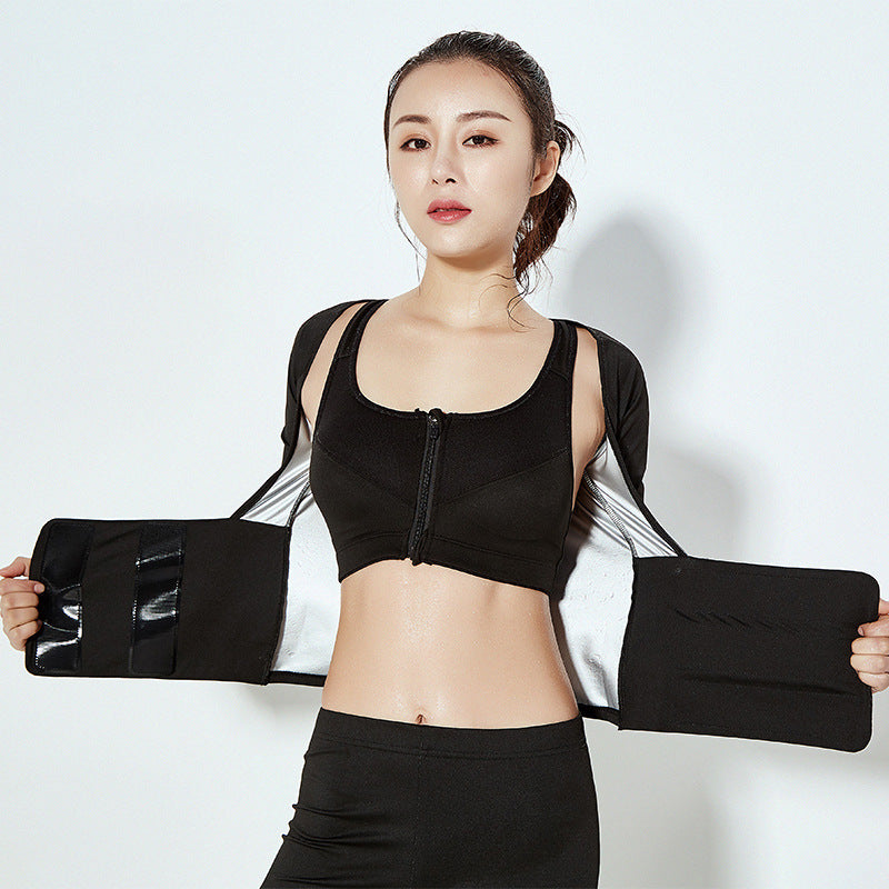 Pantalones de yoga para perder peso, holgados, transpirables, de código grande, para hacer ejercicio, sudorosos, para mujer
