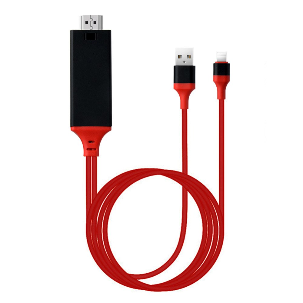 Cable de proyección tres en uno USB-C a HDMI para móvil