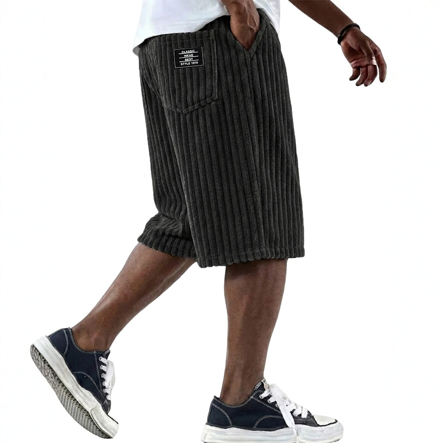 American-style Vintage Capri Pants Trendy Brand Summer