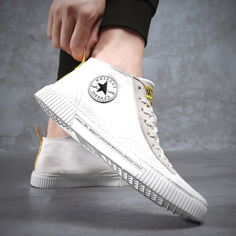 Zapatos casuales coreanos de tendencia salvaje británica