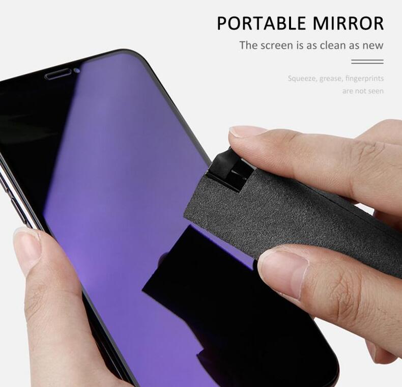 Kit de Limpieza de Pantalla de Teléfono y Computadora 2 en 1 Para Eliminación de Polvo de Pantalla, Juego de Paños de Microfibra