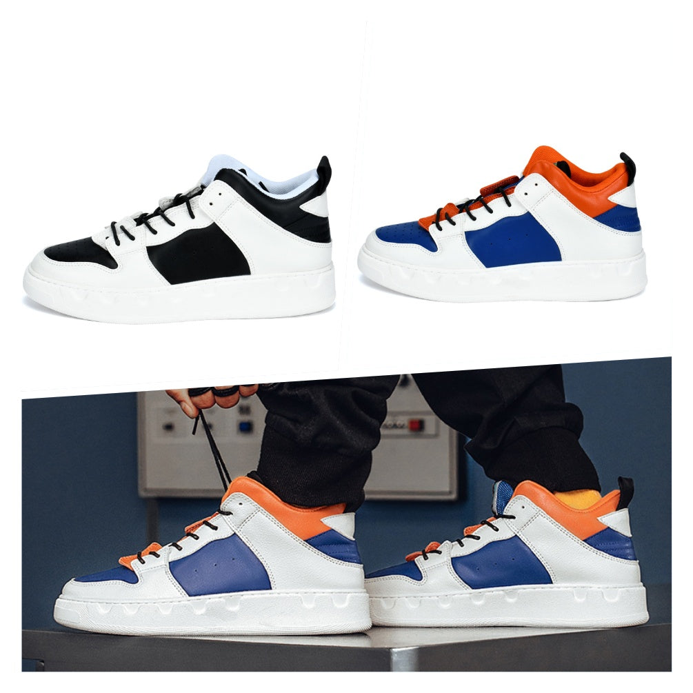 Zapatillas blancas transpirables de moda de marca nacional