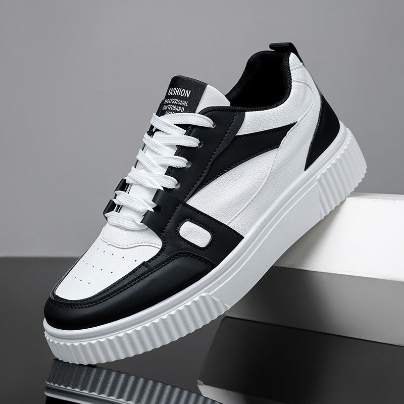 Zapatillas de skateboard casuales transpirables de corte bajo estilo retro americano para hombre