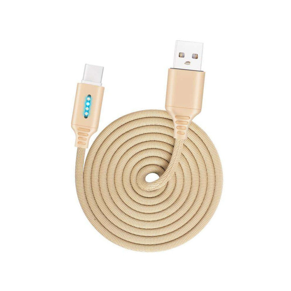 Cable de carga rápida con tejido de tela