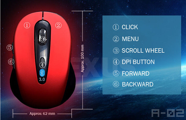 Wireless Bluetooth Mouse New Bluetooth Tablet Phone
