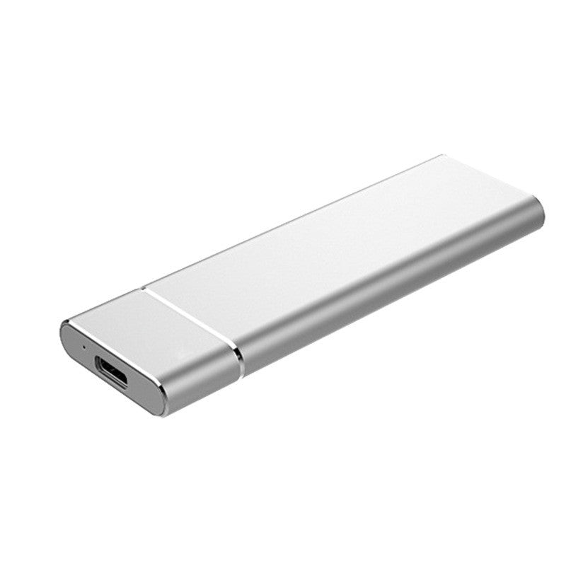 Caja de disco duro móvil de aleación de aluminio sólido M.2 NGFF a USB 3.1 SSD