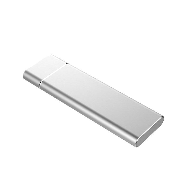 Caja de disco duro móvil de aleación de aluminio sólido M.2 NGFF a USB 3.1 SSD