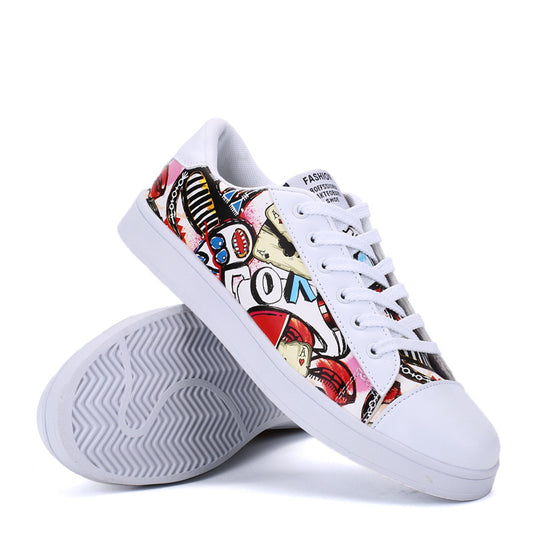 Zapatillas planas de moda para mujer, deportivas transpirables para mujer
