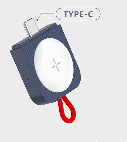 Cargador inalámbrico USB portátil de carga rápida para reloj